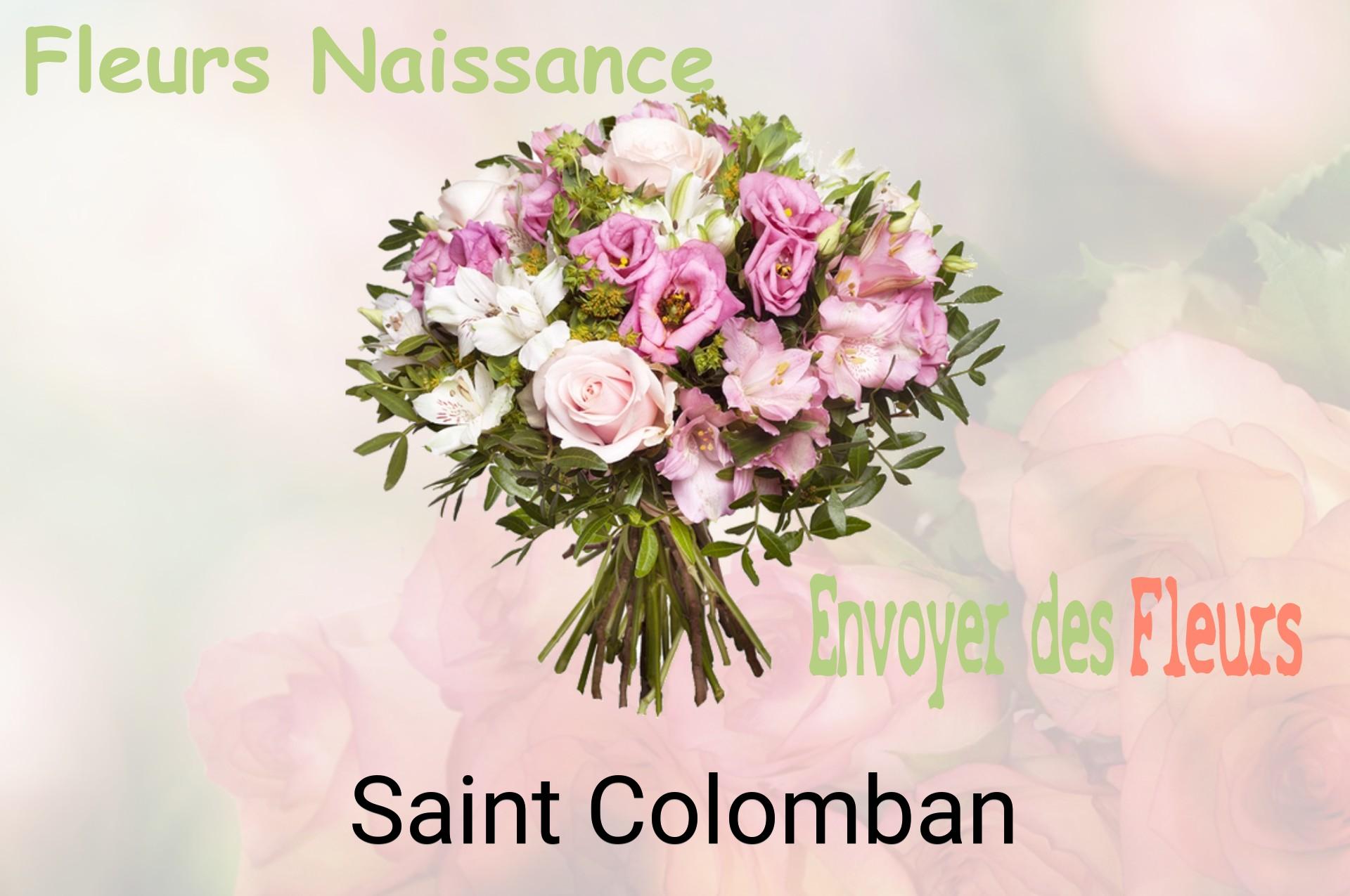 Bouquet de fleurs de naissance livré à Saint-Colomban